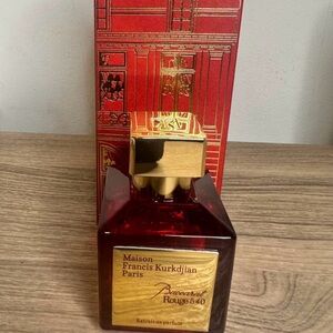 Baccarat Rouge 540 Red and Gold Perfume